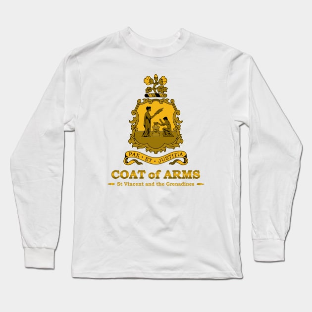 St Vincent and the Grenadines Long Sleeve T-Shirt by IslandConcepts